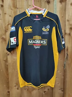 Wasps Rugby Shirt Match Worn/Prepared *ULTRA RARE* '08 Title Winning Season • £84.95