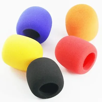 5 Pack Microphone Pop Filter Windscreen Sponge Foam Mic Cover For Shure SM58 Mic • $6.99