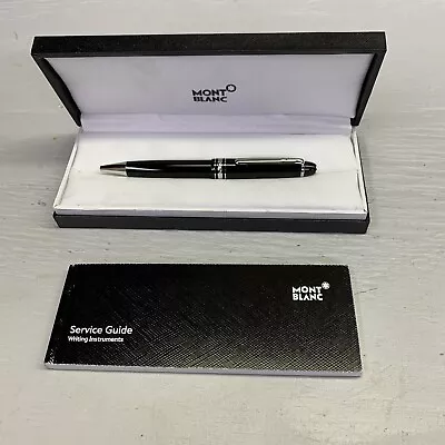 Montblanc Meisterstuck LeGrand Ballpoint Pen Black & Platinum P161 7569 • $225