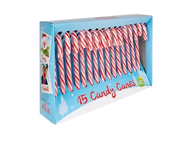 Candy Canes Christmas Tree Peppermint Decoration Sweets Stocking Box Gift X15 • £7.49