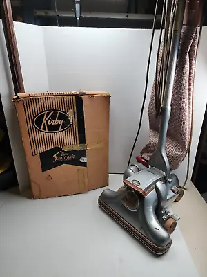 Vintage 1960’s Kirby Dual Sanitronic 50 Upright Vacuum Working • $89