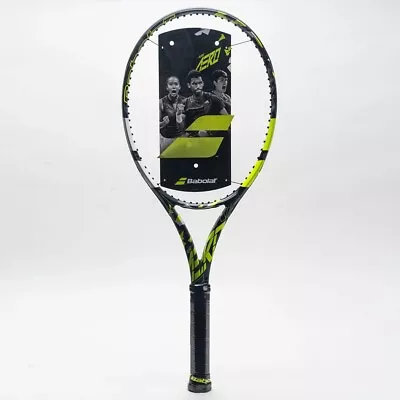 Babolat Pure Aero 2023 Tennis Racquet - Grey/Yellow/White • $160