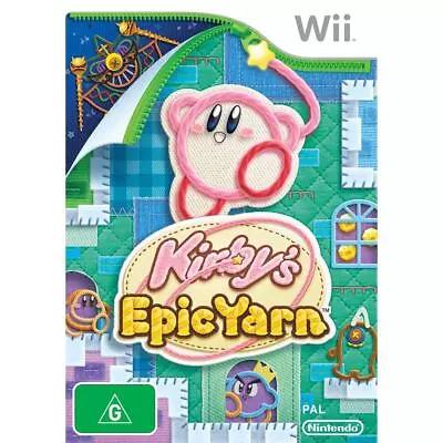 Kirby's Epic Yarn [Pre-Owned] (Wii) • $76.95