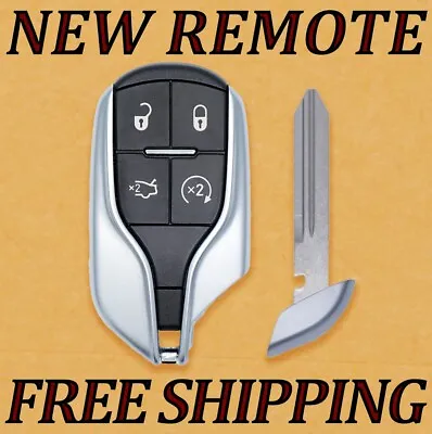New Smart Key Proximity Remote Fob For 2014-2022 Maserati Levante Ghibli 5923336 • $44.95