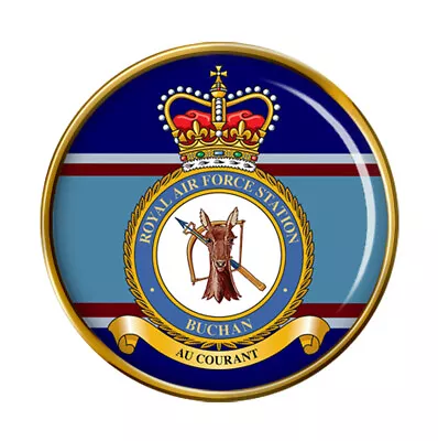 RAF Station Buchan Pin Badge • £5.50