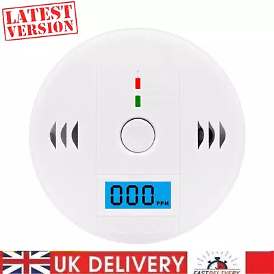 Carbon Monoxide Smoke Detector Alarm  Replacement • £10.99