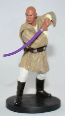 Disney MACE WINDU JINN FIGURINE Cake TOPPER STAR WARS JEDI Samuel L Jackson NEW  • $9.99