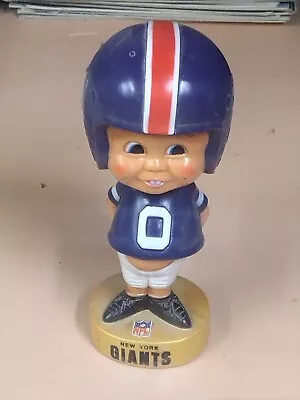 New York Giants 1970s Vintage NFL Bobblehead Figure NY Helmut • $35