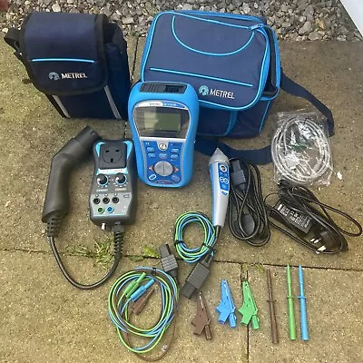 Metrel MI3125BT  Eurotest Combo Bluetooth Multifunction Tester + A 1532 EVSE • £600