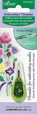 Clover Embroidery Threader Haberdashery Sewing Fabric Tools Equipment • £12.99