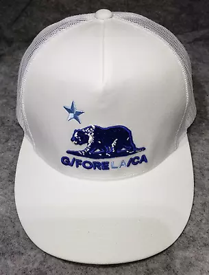 G/FORE California Bear Star LA/CA Tall Knit Trucker Golf Hat Los Angeles PGA • $39.99