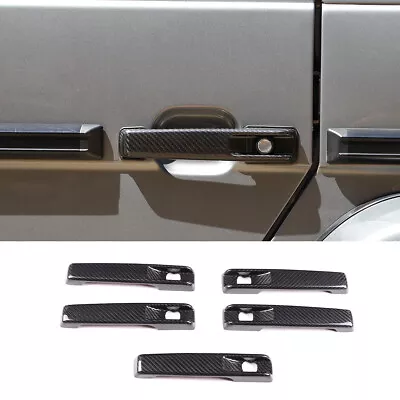 Real Carbon Fiber Outer Handle Cover Trim For Mercedes Benz G Class 2004-2018 • $108.99