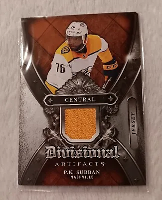 2018-19 Artifacts Divisional Artifacts #DAPS P.K. Subban Predators NHL Hockey • $9.99