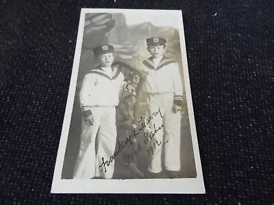 Social History Postcard Boys In Sailor Suits - 81193 • £1.50