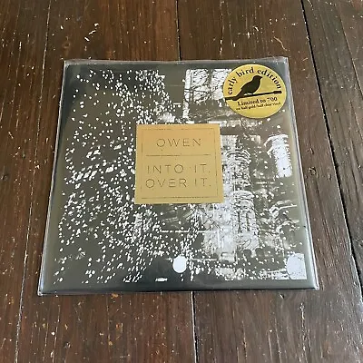 Into It. Over It. / Owen - Split EP Vinyl Record 7” CLEAR/GOLD ‘15 Mike Kinsella • £16