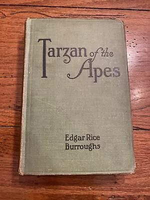 Tarzan Of The Apes - 1914 - Edgar Rice Burroughs - Hardcover • $10
