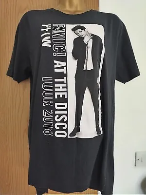 Panic At The Disco 2018 Tour Men’s Black Shirt Size L • £5.99