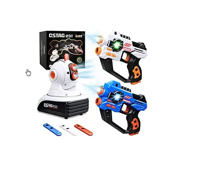 LUKAT Laser Tag Guns With Projector Multi-play Laser Tag Set • £16