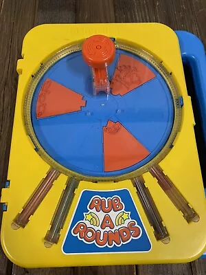 Vintage 1985 Fisher-Price Rub-A-Rounds Drawing Toy . Complete With Crayons . • $8