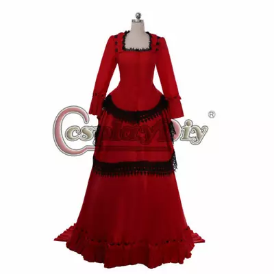 Victorian Gothic Bustle Dress Medieval Renaissance Victorian Steampunk Ball Gown • $65.70