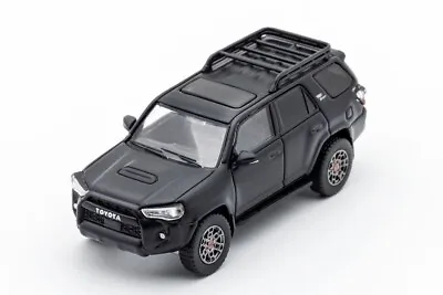 GB GCD 1:64 Black 4 Runner TRD PRO SUV Sports Model Diecast Collect Car Box • $37.99