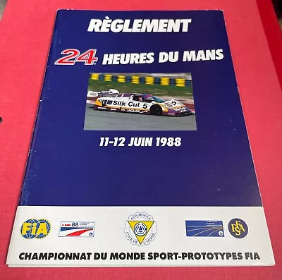 Le Mans REGULATIONS GUIDE LAMMERS DUMFRIES WALLACE TWR JAGUAR 24 Heures Du Mans • £27.50