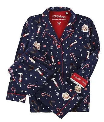 P.J. Salvage Womens Starry Skies Pajama Set Blue X-Small • $26.03