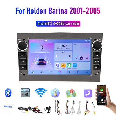 Wireless CarPlay Android Auto 7'' 64G Car Radio Navi For Holden Barina 01-05 XC • $290.40