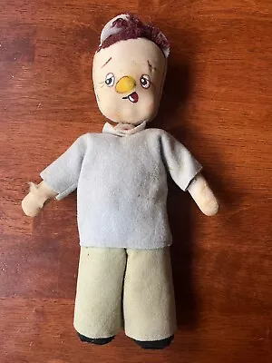 Vintage Felted Sleepy Boy Doll USED BinRR • $15.95