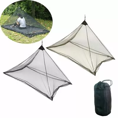 $19.58 • Buy Mosquito Net Insect Repellent Tent Sleeping Outdoor Survival Camping Protection