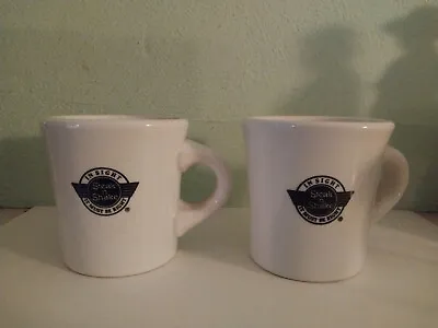 Steak 'n Shake Restaurant Coffee Mug Buffalo China Company (lot Of 2) In Sight • $29.99