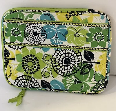 VERA BRADLEY E-reader Sleeve Tech Tablet IPad Case Cover  LIME’S UP  Quilted • $9.99