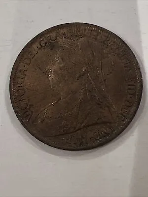 1899 Victoria Penny In Good Condition  • £1.50