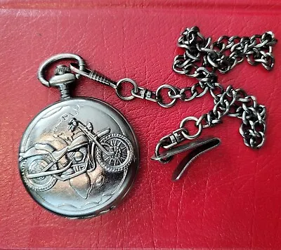 Motorcycle Pocket Watch • $7.99