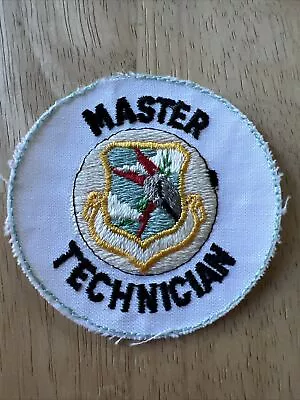 Cold War US Air Force SAC Master Technician Patch • $8