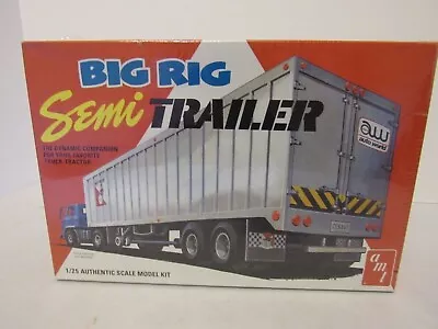 AMT BIG RIG SEMI TRAILER MODEL KIT No Truck • $10.92