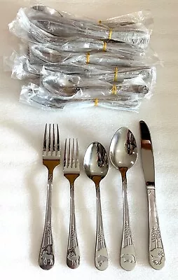 Wildlife FLATWARE Bear Elk Fish Moose Deer CAMPING FISHING HUNTING OUTDOOR LIFE • $7.95