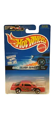 Chevy Stocker Hot Wheels Quick Silver Series 545 Red 1997 NIP Die-Cast Car 1:64 • $8.55