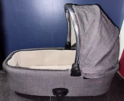 Mamas & Papas Armadillo Grey Carry Cot Attachments Good Condition 77 X 59 X 38cm • £25