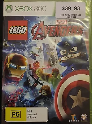 Lego Marvel Avengers Xbox 360 • $8.98