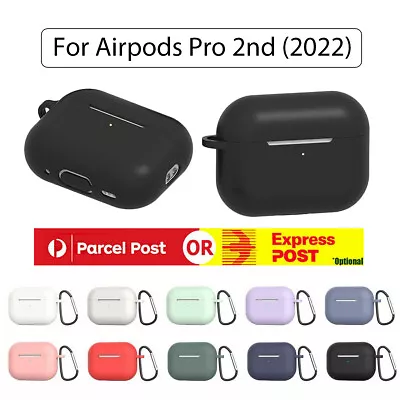 New Airpods Pro 2nd (2022) Generation Case Apple Soft Silicone Protective Cover • $6.99