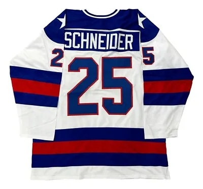 Buzz Schneider USA Olympic Hockey Jersey Miracle On Ice • $75