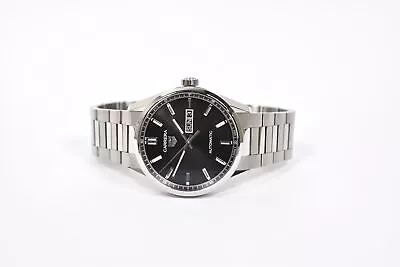 TAG HEUER Carrera Three-Hand 41mm Automatic Mens Watch - WBN2010.BA0640 • £1550