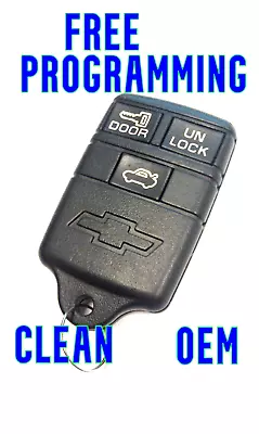 Clean Oem Chevy Bowtie Chevrolet Gm Keyless Remote Fob Transmitter Abo0104t  • $24.95