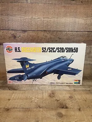 Sealed AIRFIX ROYAL NAVY H.S. BUCCANEER S2/S2C/S2D/SMK50 1:48 MODEL NO. 08101 • $60.99