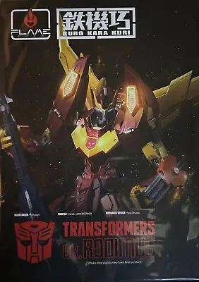 08. Rodimus Kuro Kara Kuri Transformers  Flame Toys~NEW In BOX • $350