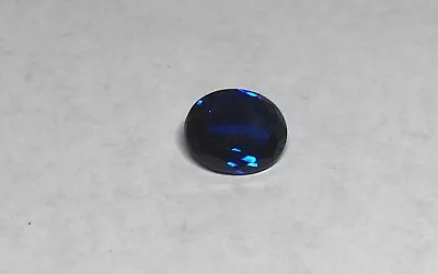 Synthetic Lab Created Spinel Blue Sapphire 14mm X 12mm Oval Loose Stone  • $18.99