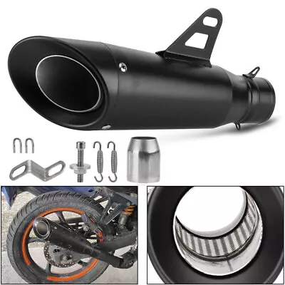 Motorcycle 51mm Exhaust Muffler Tail Pipe For Honda CBR600F4i XR650L CBR250R • $42.88