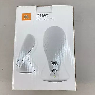 $39.95 • Buy JBL Duet Computer Speaker System Two Piece Original Box & Packaging