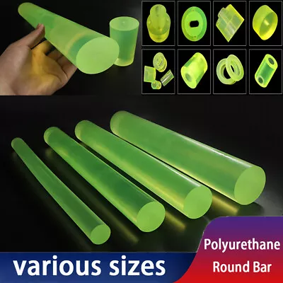 PU Polyurethane Round Bar Elastic Rod Stick Ø10 Mm - Ø65 Mm，300/500mm Long • $161.69